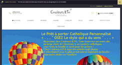 Desktop Screenshot of couleurs-kto.com